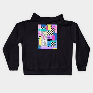 Memphis Pattern 78 / 80s Retro Kids Hoodie